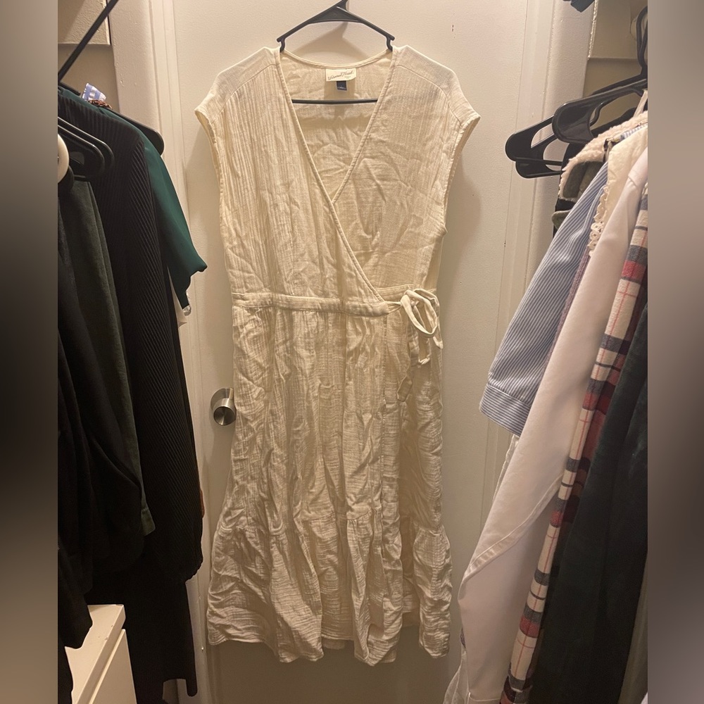 White dress